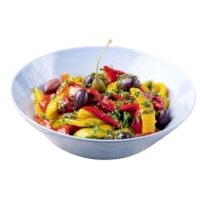 Poivrons marinés à l'huile